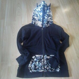 💲1⃣▶▶Velvet Glitter Hoody Jacket Justice
